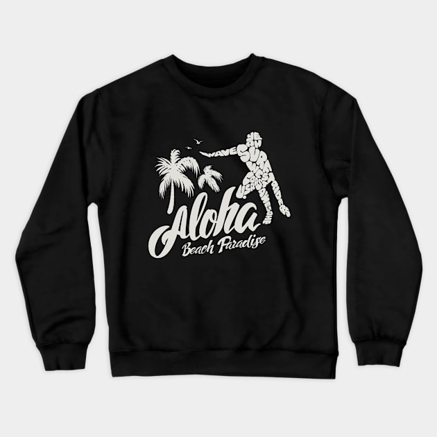 Aloha Surf Crewneck Sweatshirt by Saladin